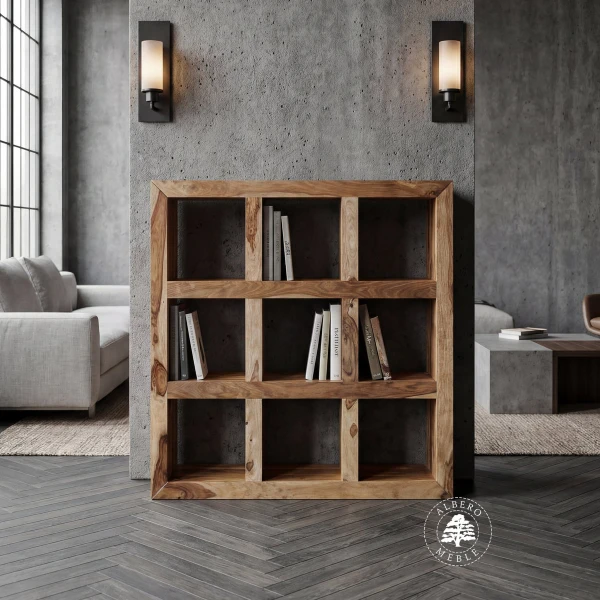Biblioteki drewniane nowoczesne